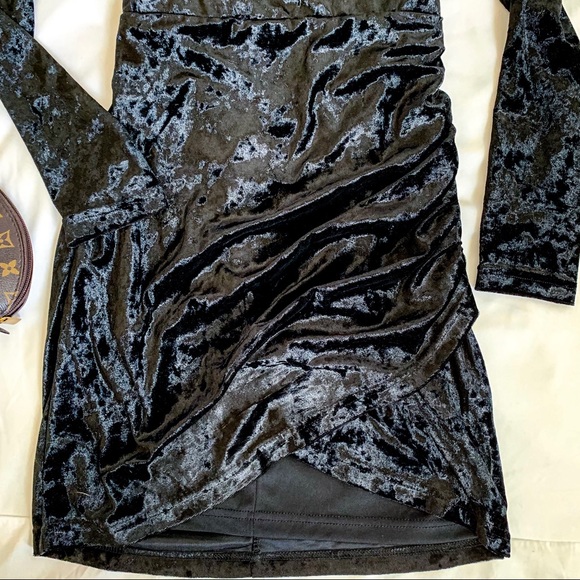 Velvet Mini Bodycon Dress - Picture 5 of 5